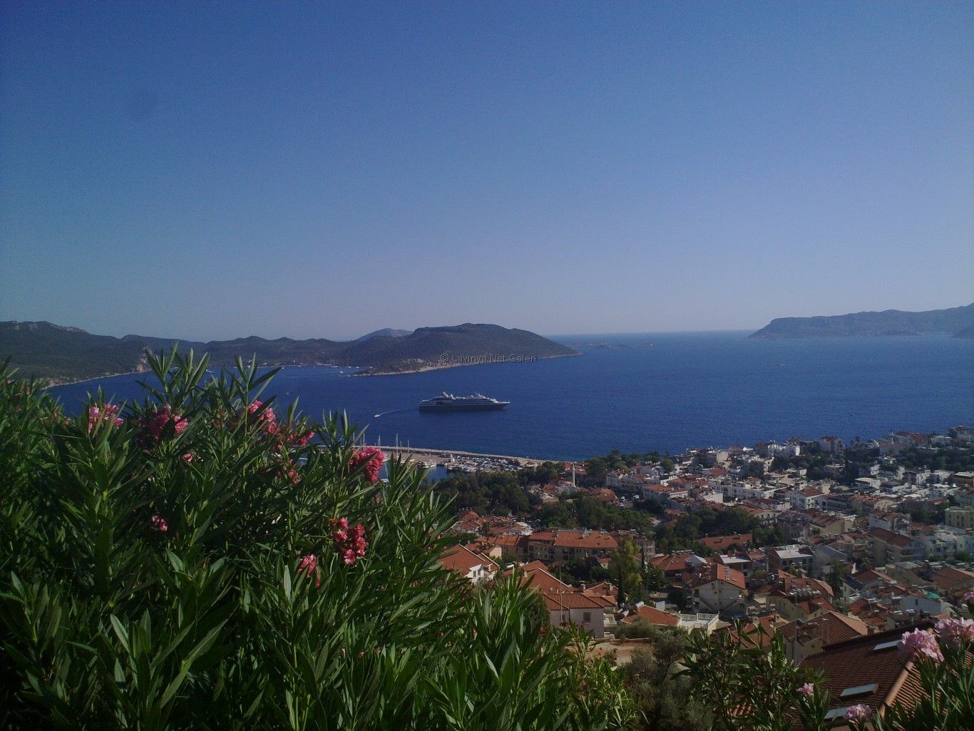Kaş'tan bir manzara