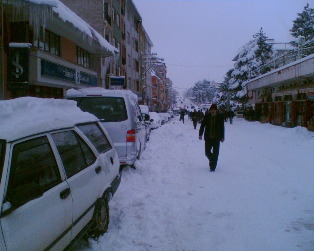 Bir kış manzarası